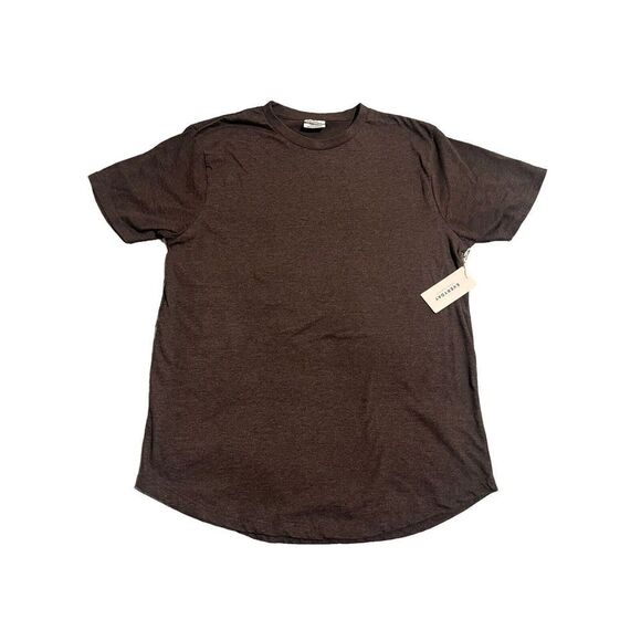 UH Urban Heritage Everyday T-Shirt 2 Pack Mens Medium Gray Plain Tee Under Shirt - Picture 2 of 8